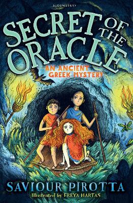 Book cover for Secret of the Oracle: An Ancient Greek Mystery