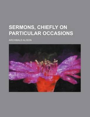 Book cover for Sermons, Chiefly on Particular Occasions (Volume 2)