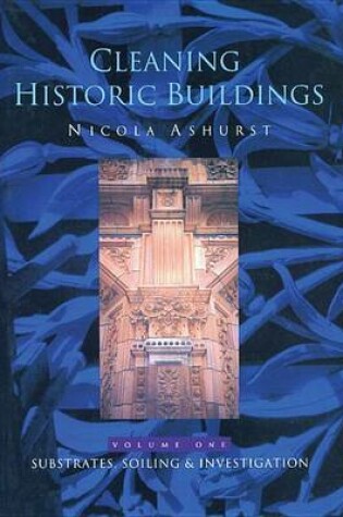 Cover of Cleaning Historic Buildings: v. 1