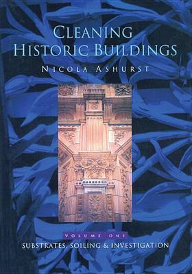 Book cover for Cleaning Historic Buildings: v. 1