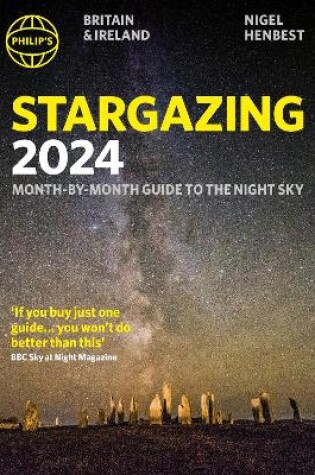 Cover of Philip's Stargazing 2024 Month-by-Month Guide to the Night Sky Britain & Ireland