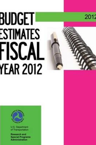 Cover of Budget Estimates Fiscal Year 2012