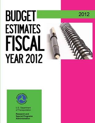 Book cover for Budget Estimates Fiscal Year 2012