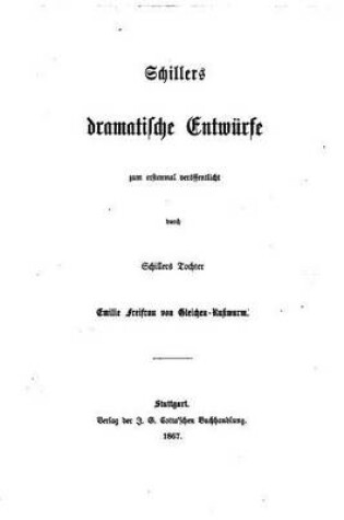 Cover of Dramatische Entwurfe