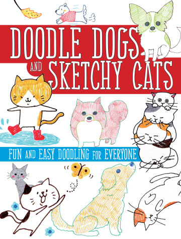 Book cover for Doodle Dogs and Sketchy Cats