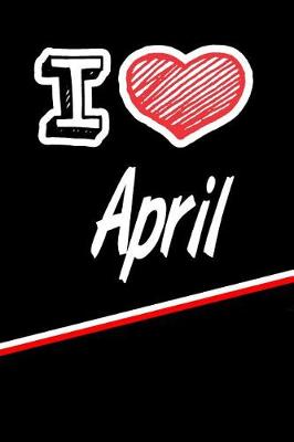 Book cover for I Love April