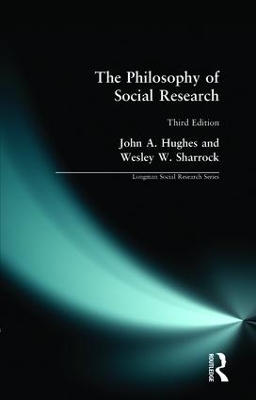 Book cover for The Philosophy of Social Research