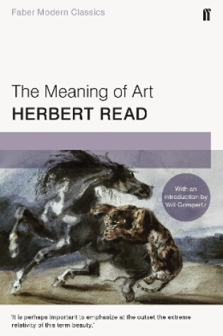 Cover of The Meaning of Art