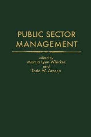 Cover of Public Sector Management