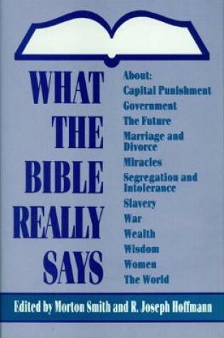 Cover of What The Bible Really Says