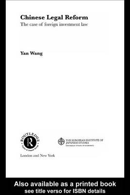 Cover of Chinese Legal Reform