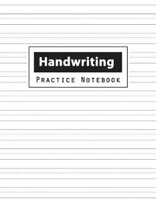 Book cover for Handwriting Practice Notebook