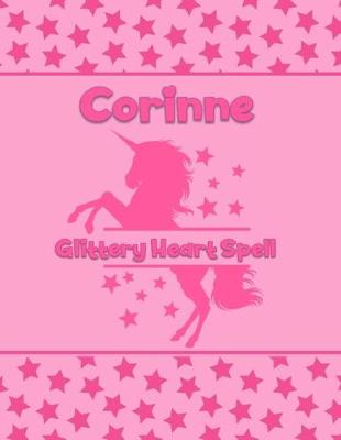 Book cover for Corinne Glittery Heart Spell