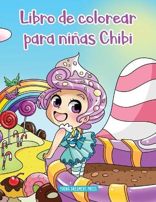 Cover of Libro de colorear para ninas Chibi