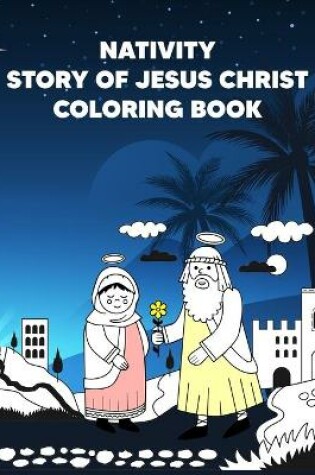 Cover of Nativity Story Coloring Book