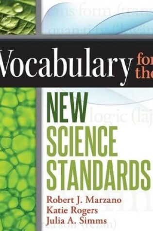 Cover of Vocabulary for the New Science Standards