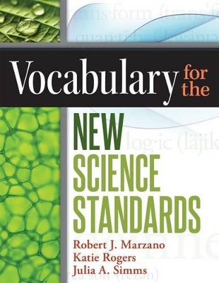 Cover of Vocabulary for the New Science Standards