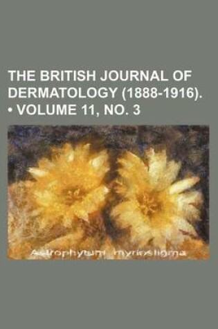 Cover of The British Journal of Dermatology (1888-1916).