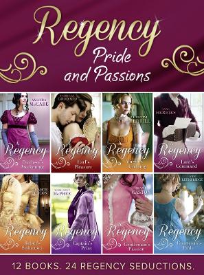 Book cover for Regency Pride and Passions