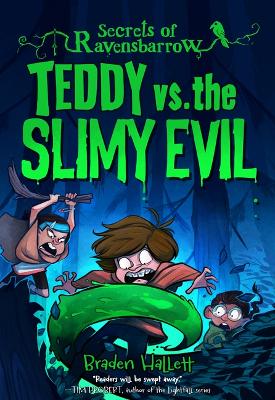 Book cover for Teddy vs. the Slimy Evil