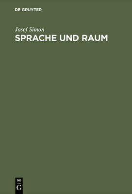 Book cover for Sprache Und Raum