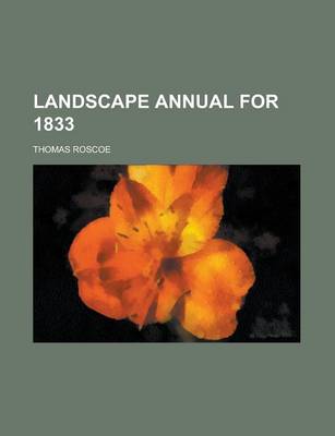 Book cover for Landscape Annual for 1833