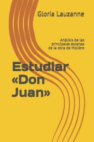 Cover of Estudiar Don Juan