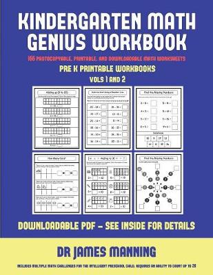 Cover of Preschool Workbooks (Kindergarten Math Genius)