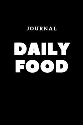 Book cover for Daily Food Journal