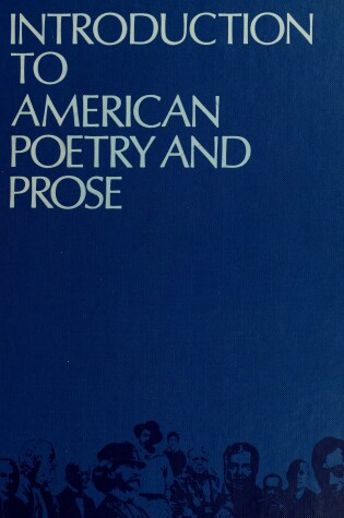 Cover of Introduction to American Poetry and Prose