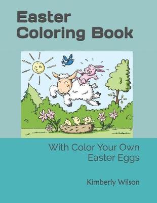 Book cover for Easter Coloring Book