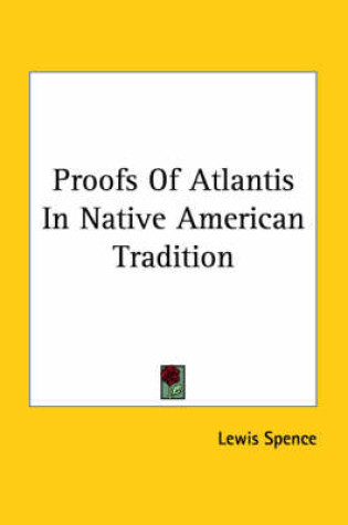 Cover of Proofs of Atlantis in Native American Tradition