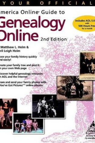 Cover of Your Official America Online Guide to Genealogy Online