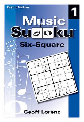 Book cover for Music Sudoku Six-Square, Set 1