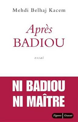 Cover of Apres Badiou