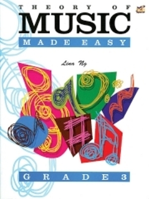 Book cover for Theory of Music Made Easy. Grade 3