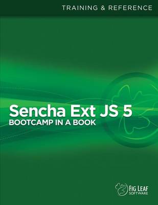 Book cover for Sencha Ext Js 5 Bootcamp in a Book