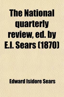 Book cover for The National Quarterly Review, Ed. by E.I. Sears (1875)