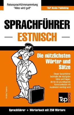 Book cover for Sprachfuhrer Deutsch-Estnisch und Mini-Woerterbuch mit 250 Woertern