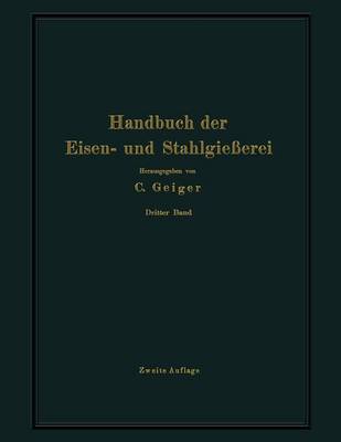 Book cover for Handbuch Der Eisen- Und Stahlgiesserei