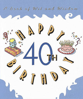 Book cover for Happy 40th Birthday