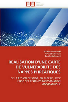 Cover of Realisation d''une Carte de Vulnerabilite Des Nappes Phreatiques