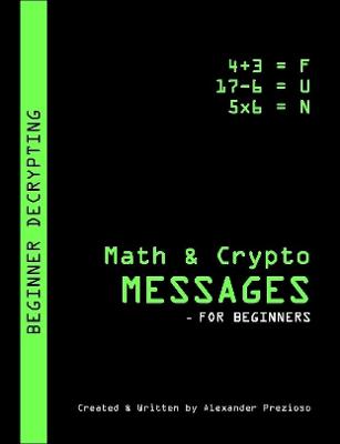 Book cover for Math & Crypto Messages - For Beginners