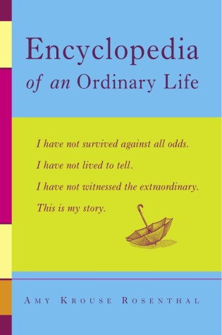 Cover of Encyclopedia Of An Ordinary Life