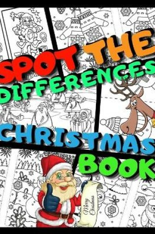 Cover of Spot the Differences Christmas Book