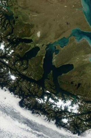 Cover of Tierra del Fuego Glacier in Chile from Space