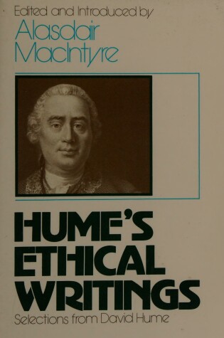 Cover of Hume's Ethical Writings