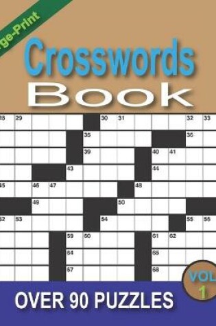 Cover of Large-Print Crosswords Book