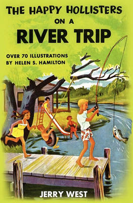 Book cover for The Happy Hollisters on a River Trip