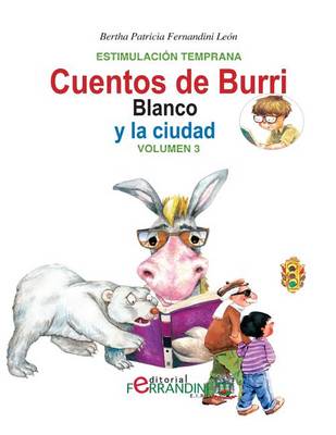 Book cover for Cuentos de Burri. Blanco y la ciudad